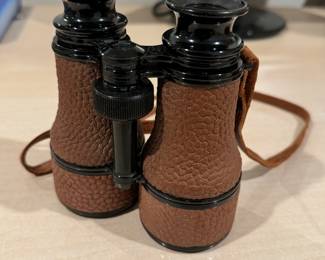 U.S. Naval Gun Factory Annex Optical Shop Binoculars with Case