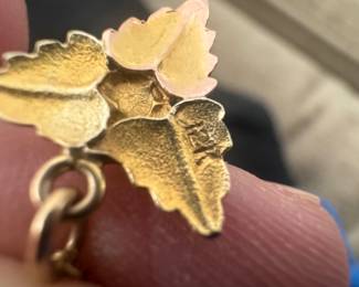 12K Gold Filled Necklace with 12K Gold Pendant