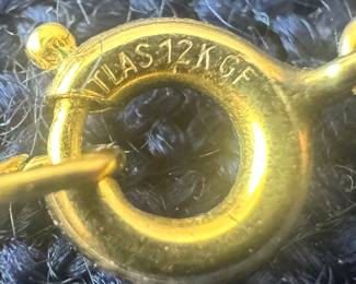 12K Gold Filled Necklace with 12K Gold Pendant