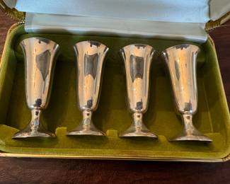 Gorham Sterling Silver Goblets (8 / 148 gms total)