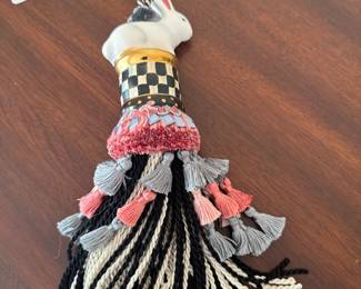 Mackenzie-Childs Bunny Tassel