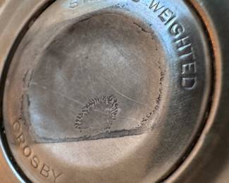 Crosby Sterling Silver Weighted Candle Holders (2 total)