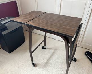 Vintage typewriter table $25