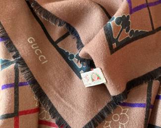 Vintage GUCCI scarf. $295. 