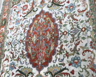 Hand knotted wool area rug 72x108 in $1000