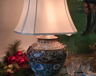 Cloisonne Lamp