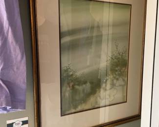 David Hessler original framed art