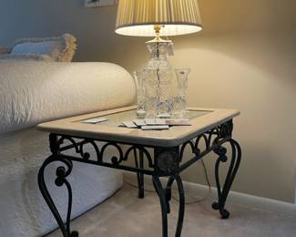 Waterford Crystal Tropical Fish, Waterford Crystal Table Lamp