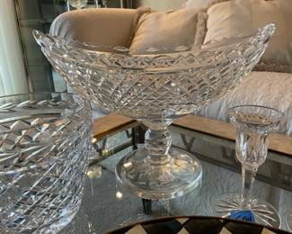 Crystal bud vases