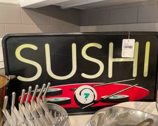 Tecart Sushi Sign