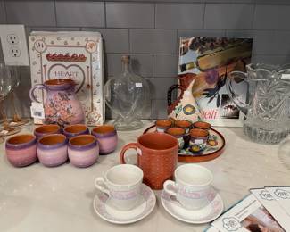 Santorini Pitcher & Cup Set
