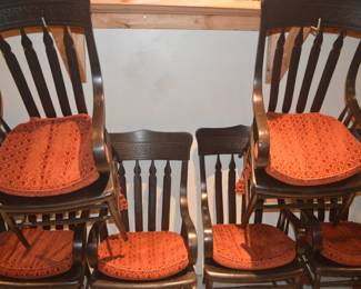 6 oversized dining chairs