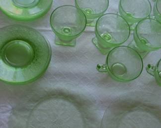 Uranium glass