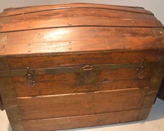 Gorgeous wooden trunk