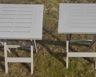 Patio side tables that fold