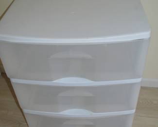 Three drawer organizer