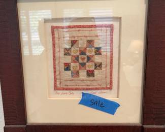 Kate Adams $200 mini baby quilt