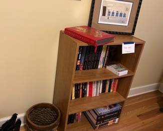 Books and bookcases