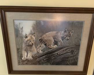 Animal print artwork