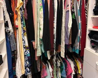 Clothing - mostly woman’s but some men’s available