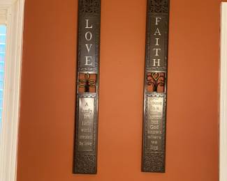 Love and faith decor