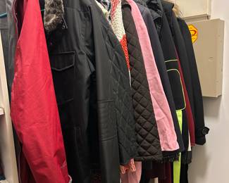 Clothing - mostly woman’s but some men’s available