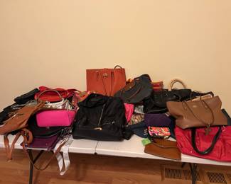 Purses, purses, and more purses!