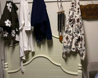 Queen bed - mattress and box springs not included or available