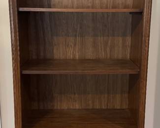 Vintage Mid Century Wooden Bookcase with Drawers