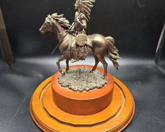 Danbury Mint US Indian Head Pennies Statue