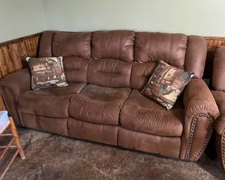 Matching stationary sofa