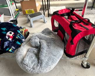 Pet carrier and bed