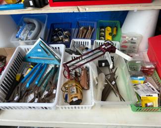 lots of hand tools
