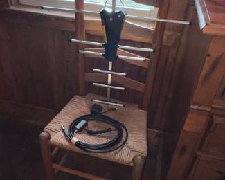 One of 2 TV antennas