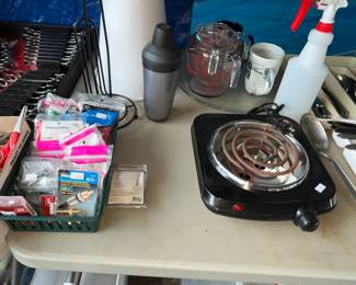 electric burner cooktop