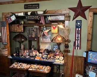 Lots of western / rustic goodies