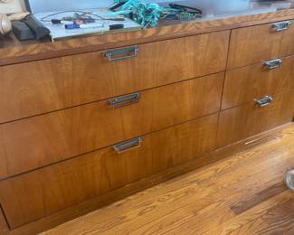 MCM Dresser has 2 matching nightstands!!