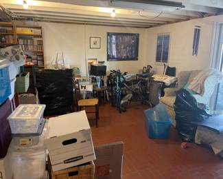 TIP OF THE ICEBERG AS WE START TO UNLOAD BOXES!!!