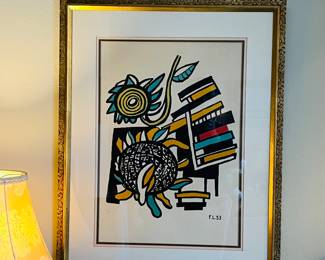 Fernard Leger 
Lesdeux Tournesol (1953)