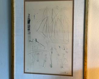 Salvador Dali - Lithograph