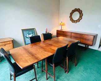 Danish Extendable Dining Table