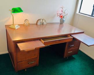 Midcentury Executive Desk