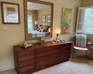 Brown Saltman Triple Dresser