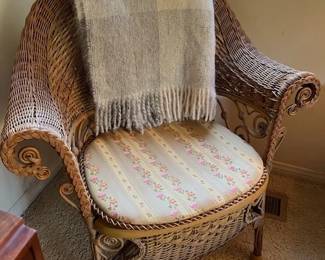 Antique Wicker Chair