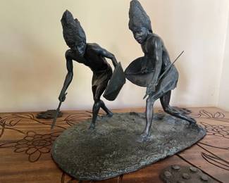 Antique Figural Bronze