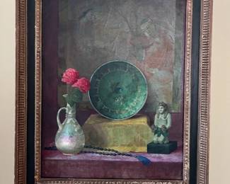 Oil by Harry Dirit "A Persian Poet"