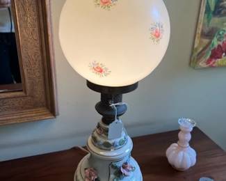 Vintage Globe Lamp