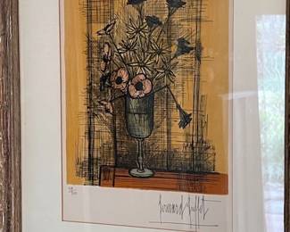 "Bouquet in a Vase" by Bernard Buffet