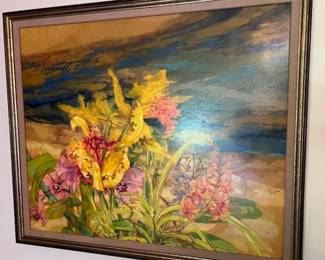 "Orchid" Painting by Mary Ambrose