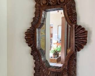 Carved Mirror
